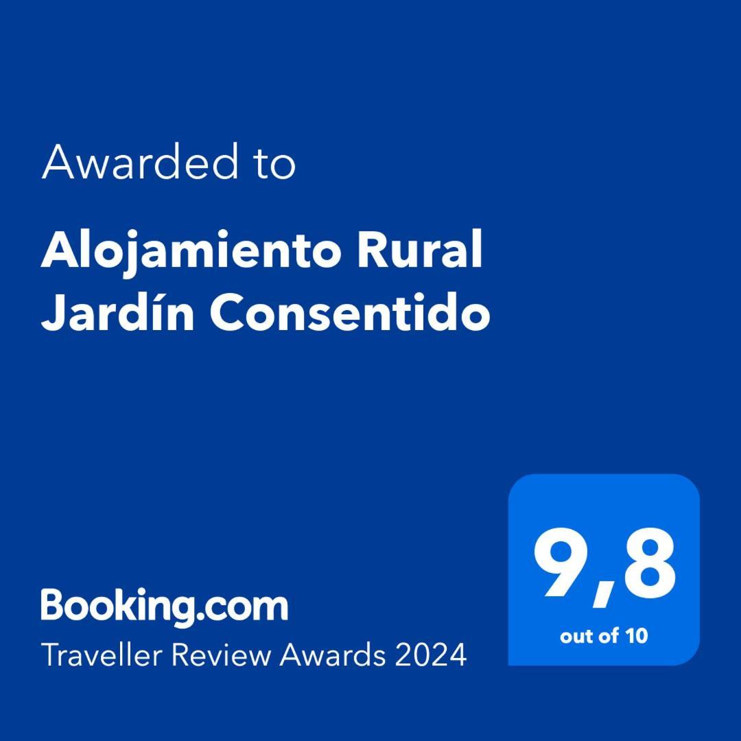 Alojamiento Rural Jardin Consentido Exterior foto