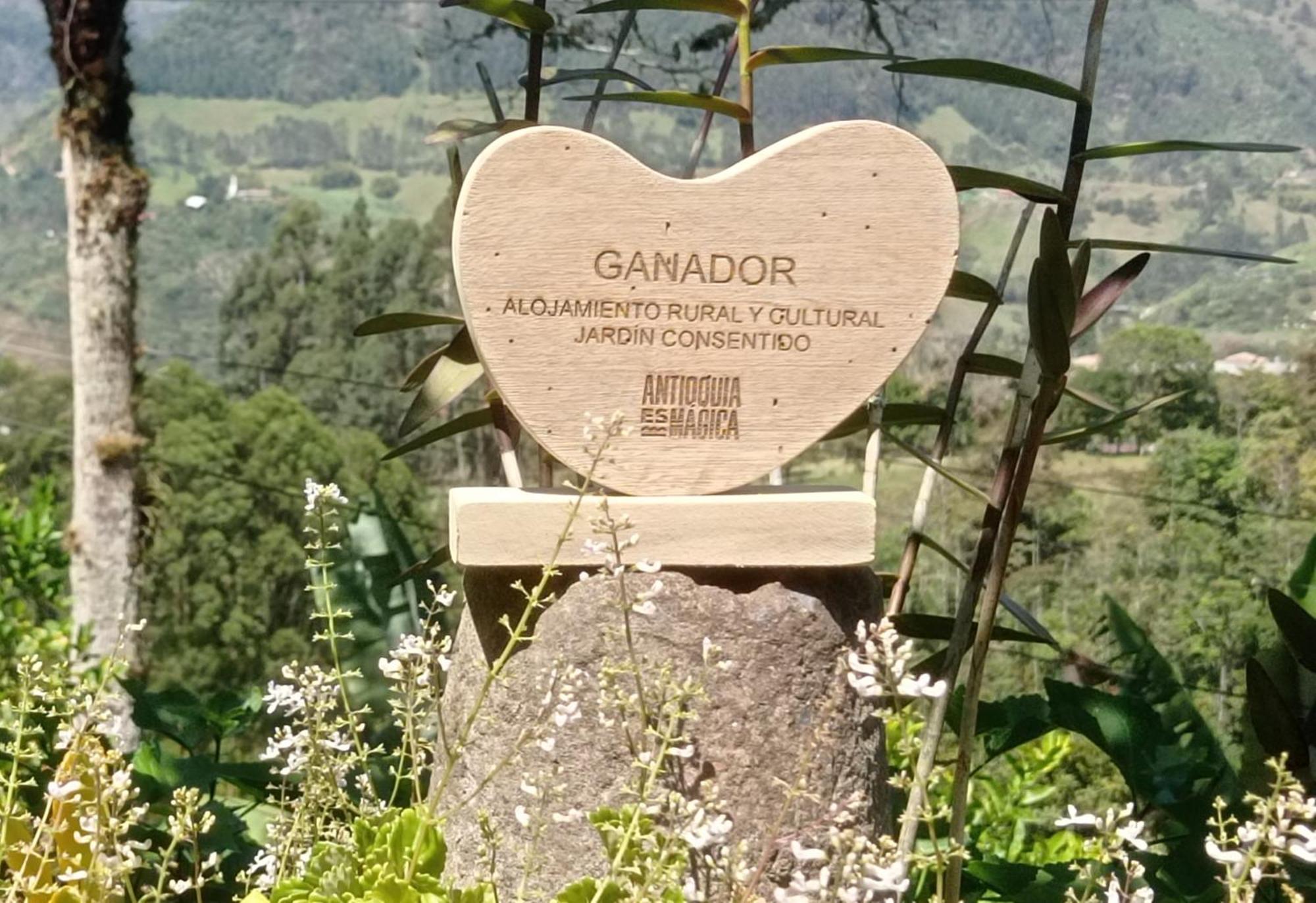 Alojamiento Rural Jardin Consentido Exterior foto